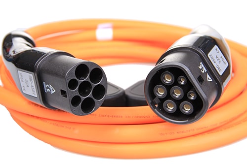 2-EV Type2 -> Type2 orange (3x32A) EV kabel