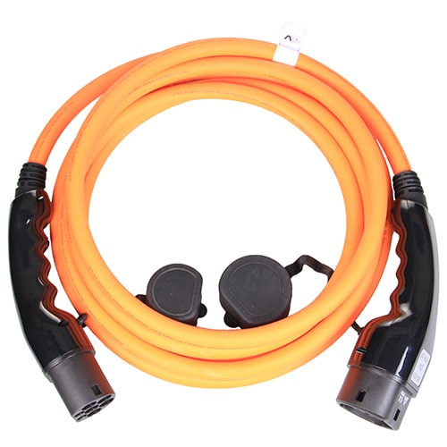 3-EV Type2 -> Type2 orange (3x32A) EV kabel